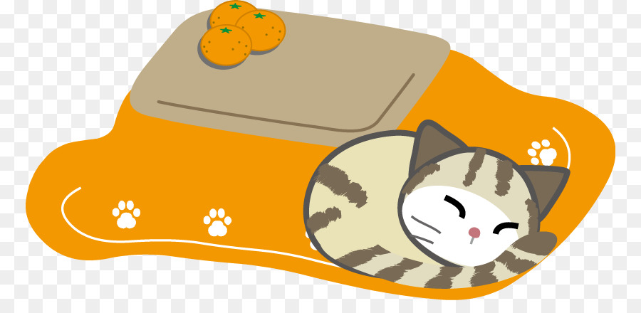 Chat Endormi，Couverture PNG