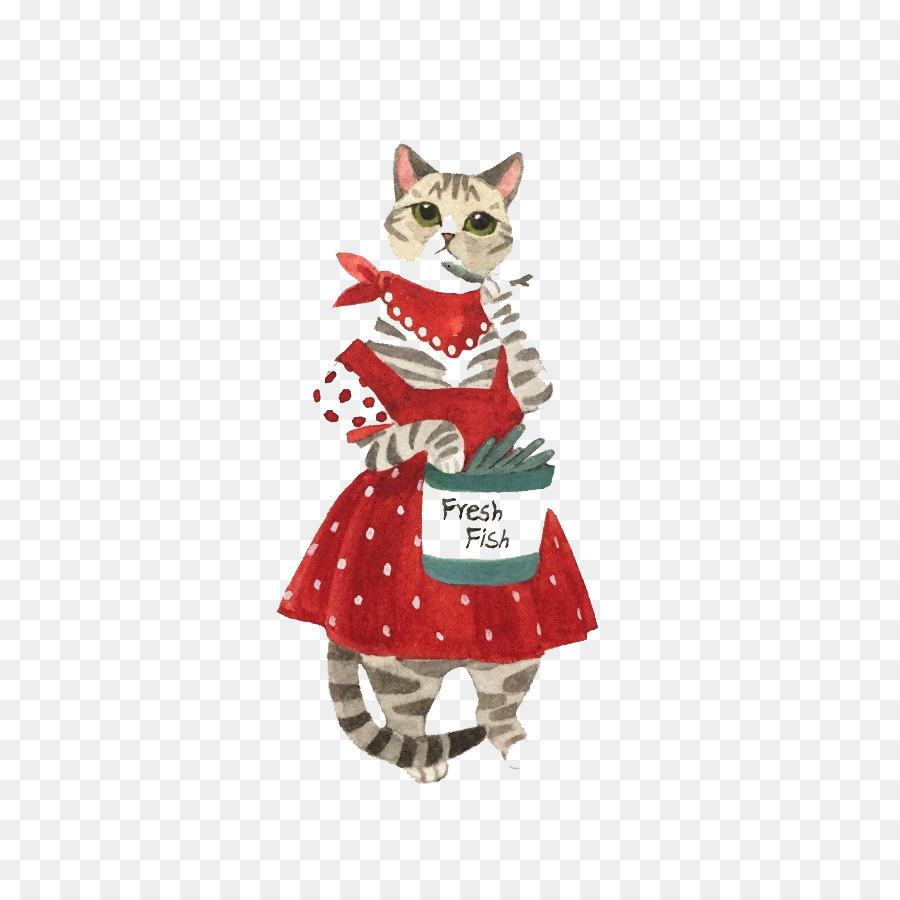 Chat En Robe，Robe PNG