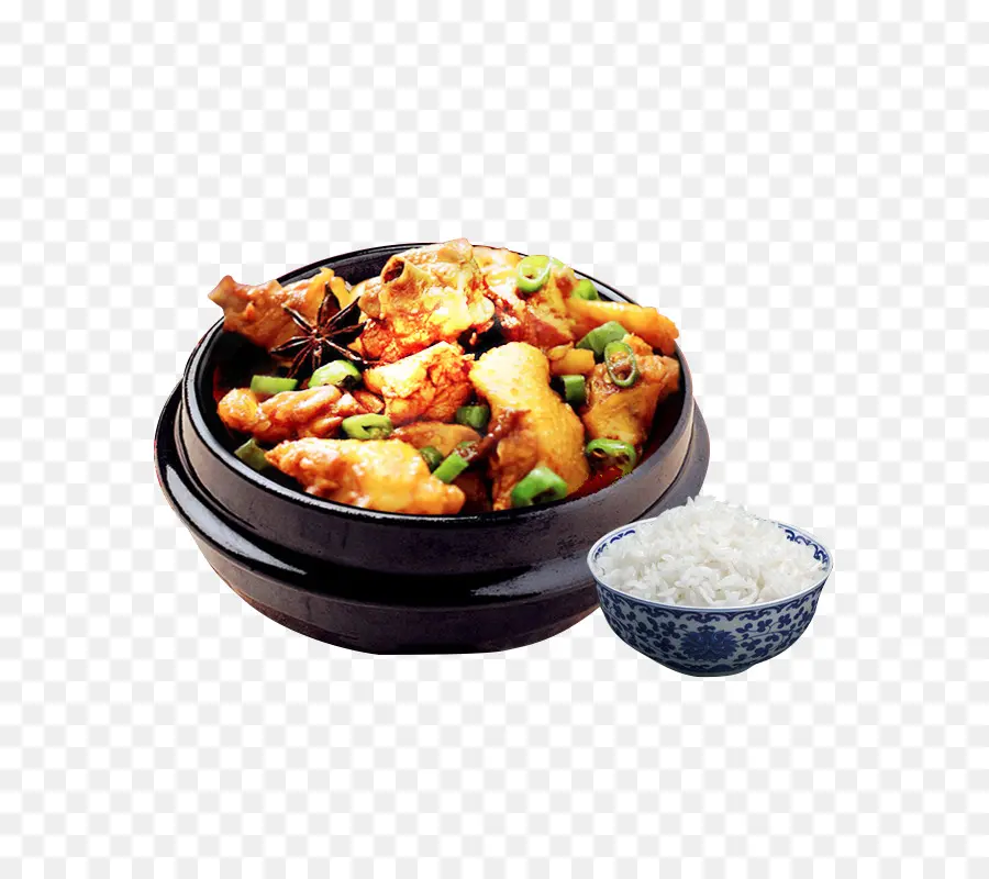 Poulet Et Riz，Bol PNG