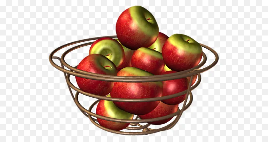 Panier De Pommes，Panier PNG