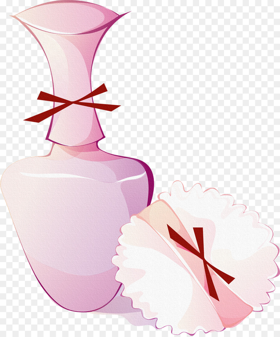 Flacon De Parfum Rose，Bouteille PNG