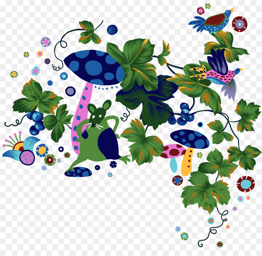 Illustration De La Nature Colorée，Nature PNG