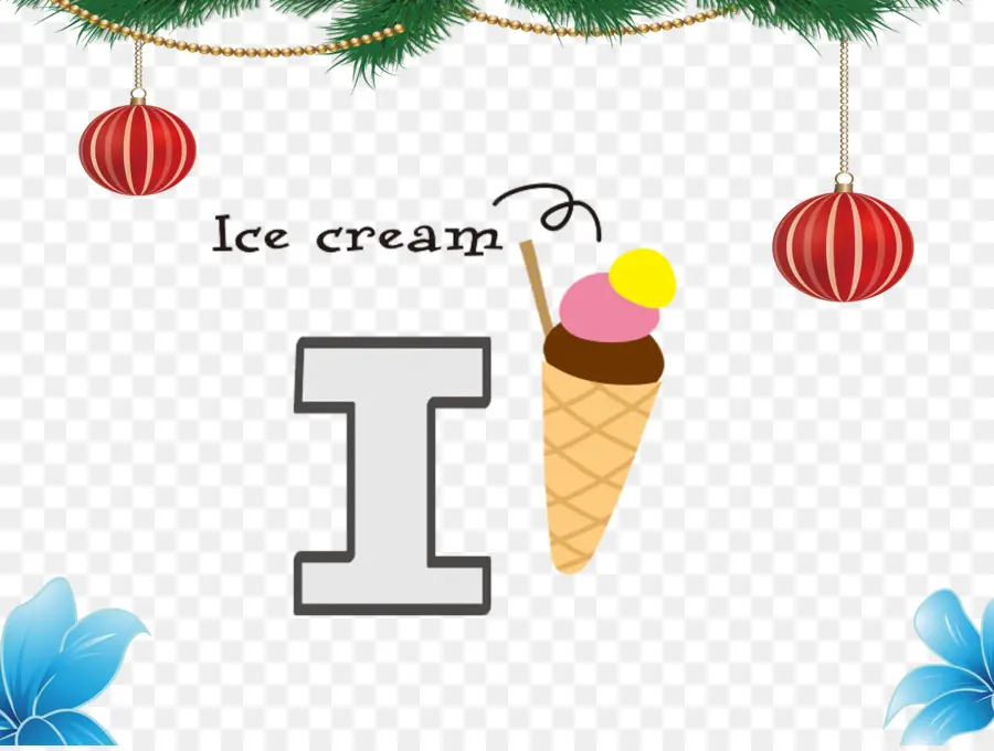 Glace，Lettre I PNG