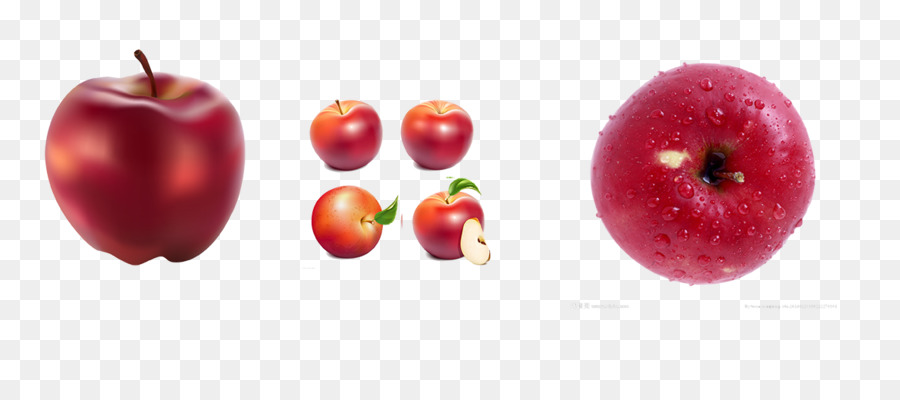 Pommes Rouges，Fruit PNG