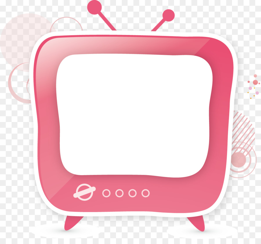 Télévision Rose，Télévision PNG