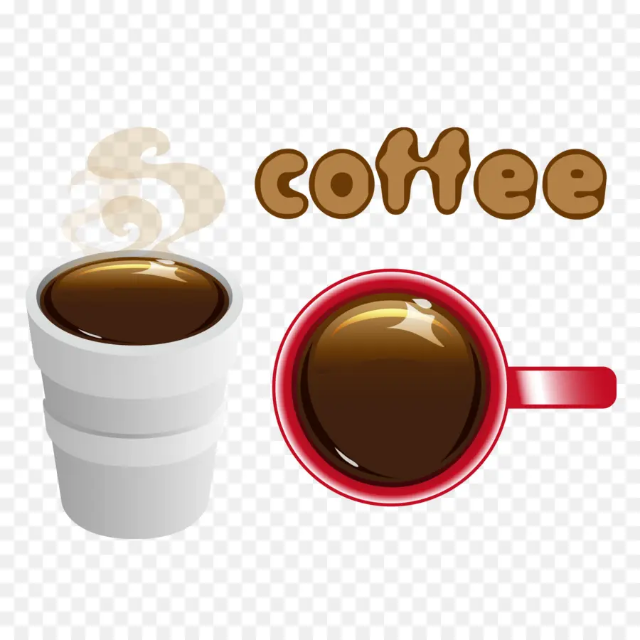 Tasses à Café，Texte PNG