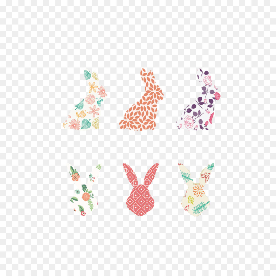 Silhouette，Lapin PNG