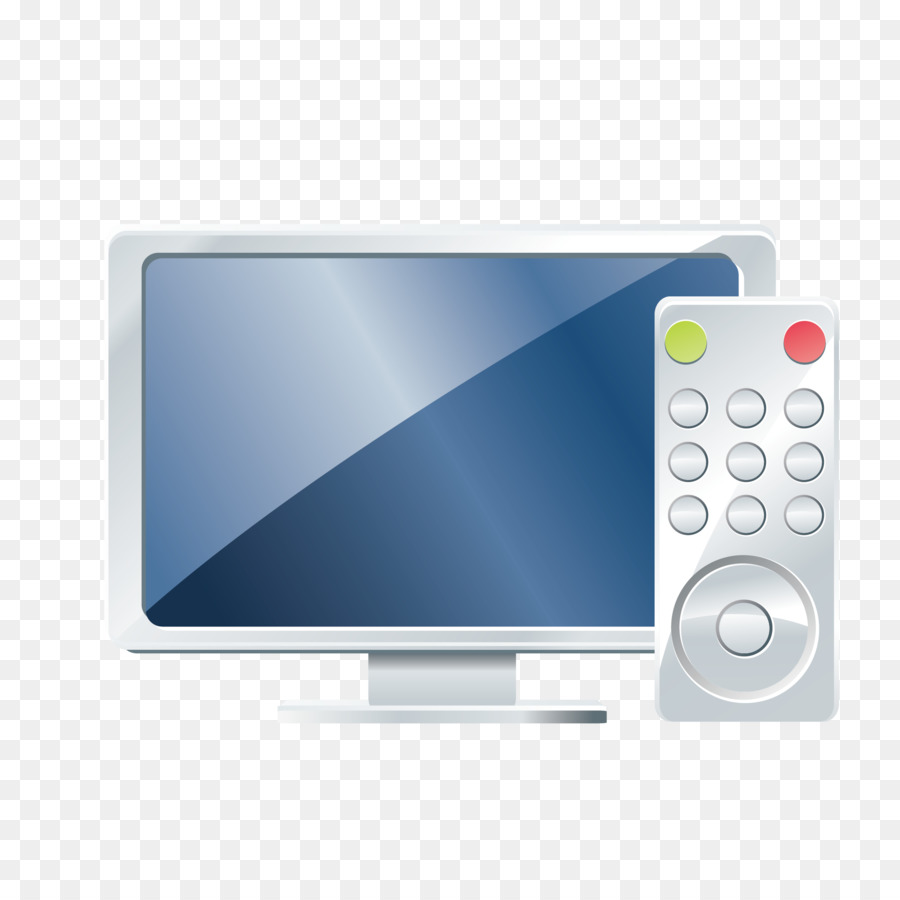 Télévision Et Télécommande，Télévision PNG