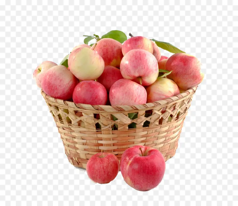 Panier De Pommes，Fruit PNG