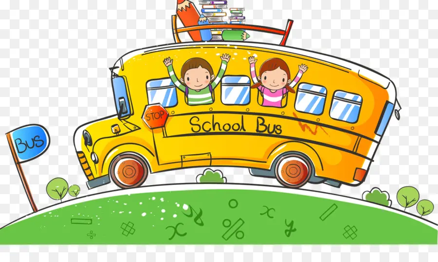 Bus，Autobus Scolaire PNG