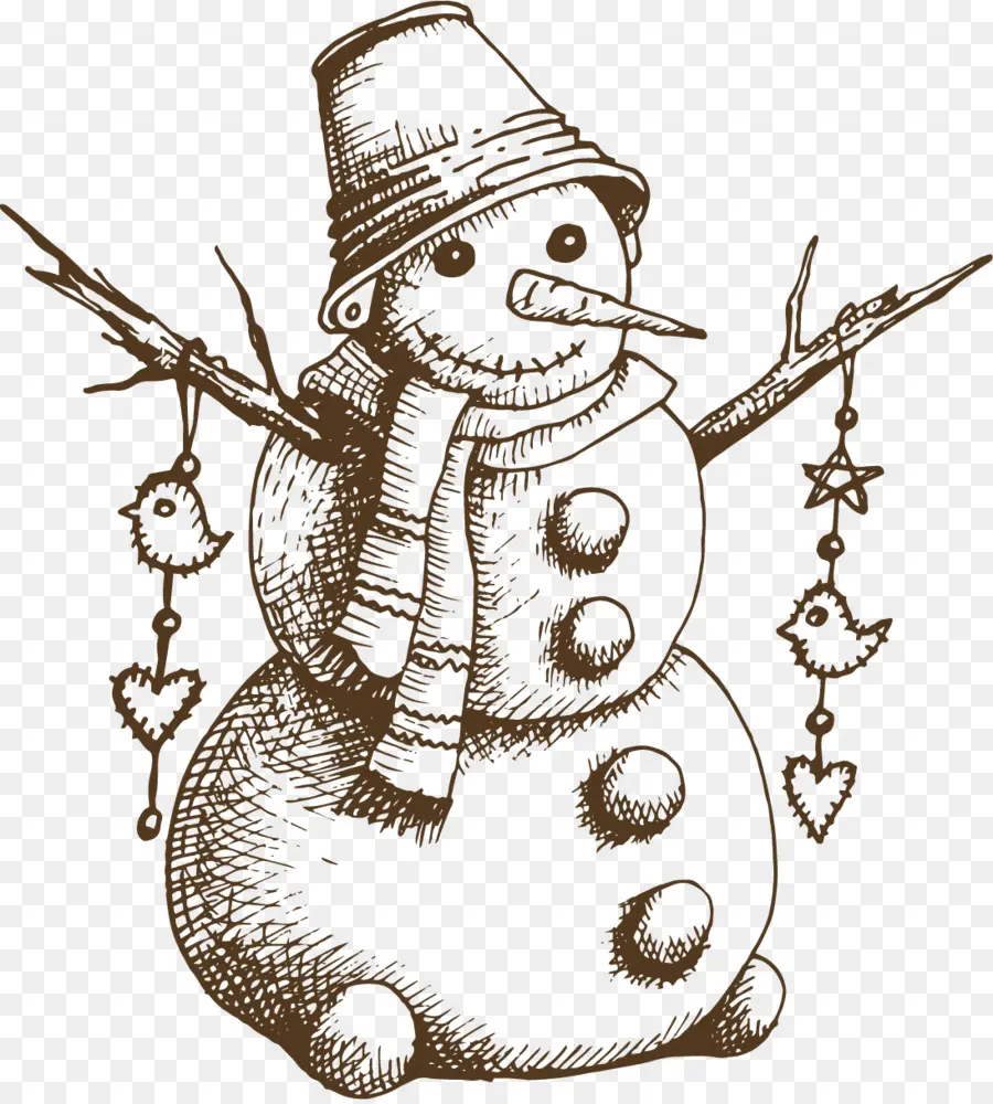 Bonhomme De Neige，Hiver PNG