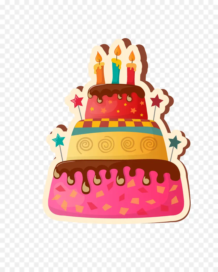 Gâteau D'anniversaire，Joyeux Anniversaire à Toi PNG