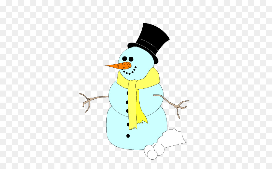 Dessin De Bonhomme De Neige，Hiver PNG