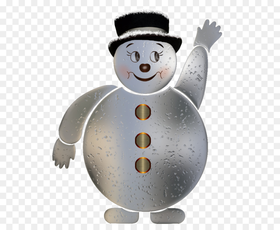 Bonhomme De Neige Métallique，Neige PNG