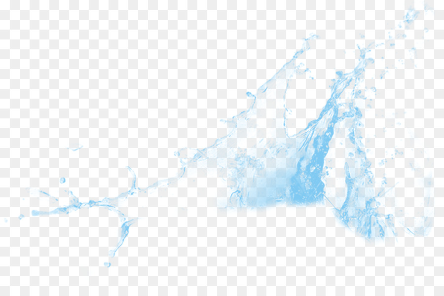 Splash Bleu Abstrait，Art PNG