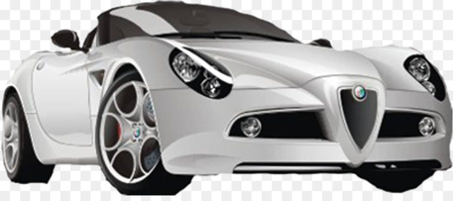 Voiture De Sport Blanche，Luxe PNG