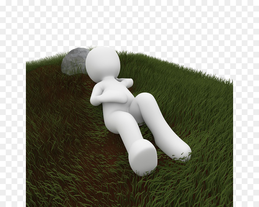 Figure Relaxante，Herbe PNG