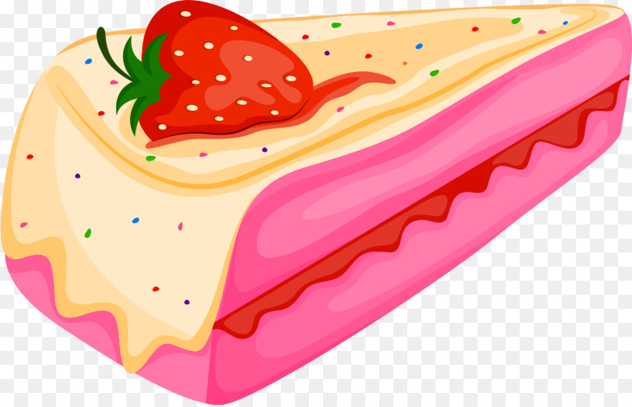 Gâteau à La Crème De Fraise，Gâteau PNG