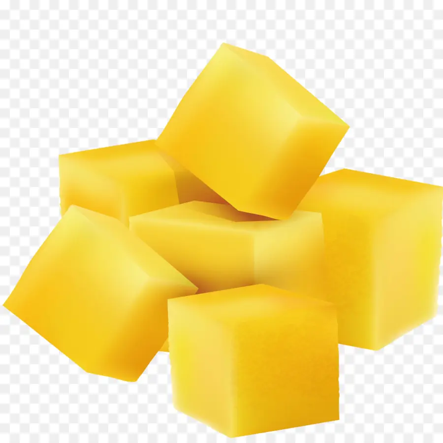 Fromage，Cubes PNG