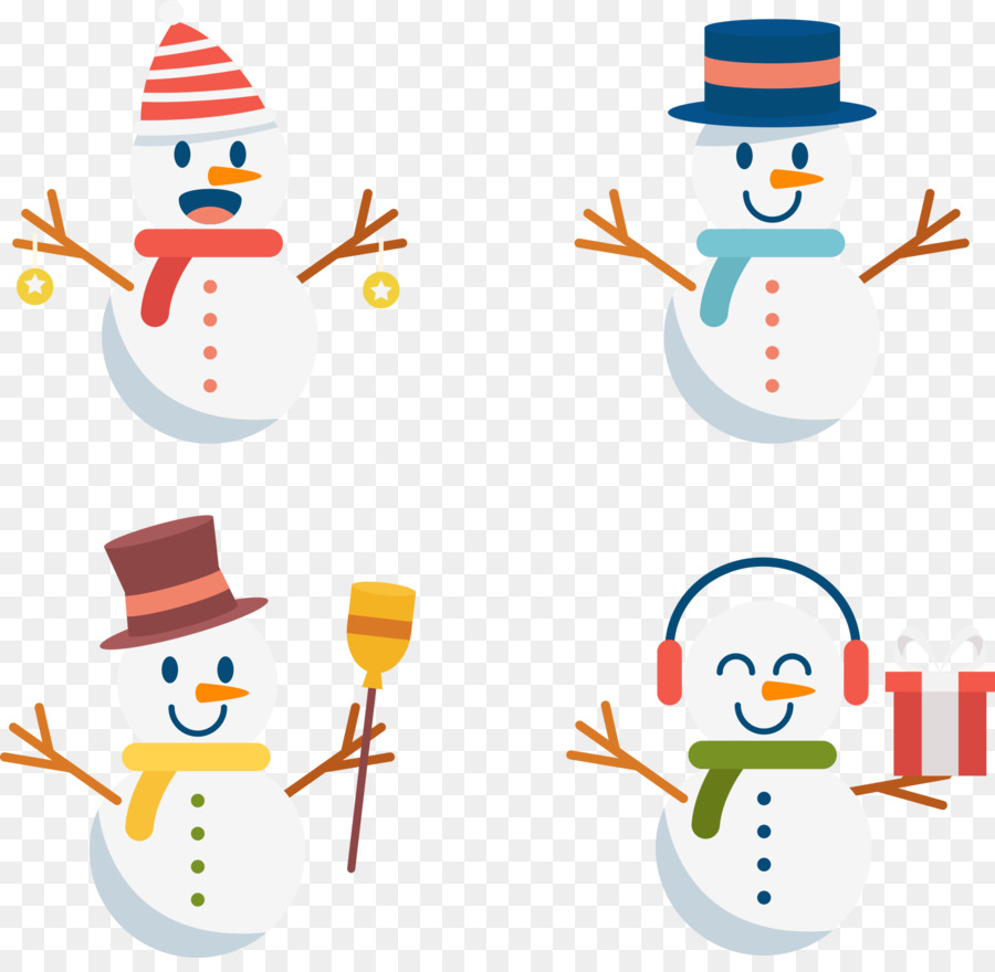 Bonhommes De Neige，Hiver PNG