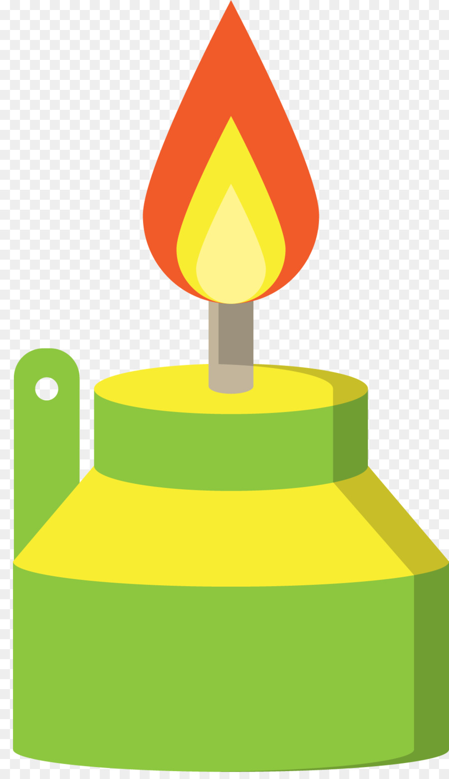 Lampe Verte，Flamme PNG