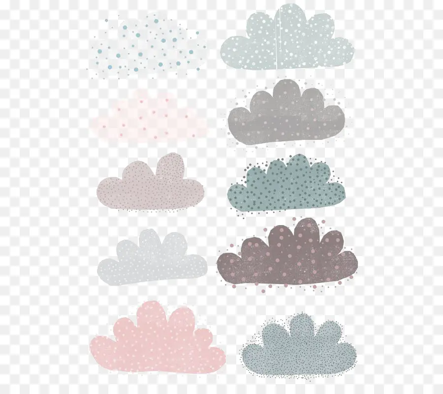 Nuages ​​à Motifs，Conception PNG