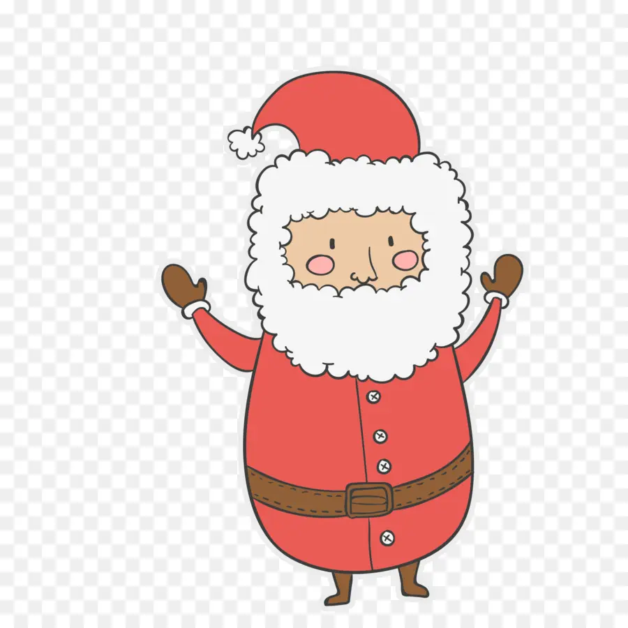 Le Père Noël，Dessin Animé PNG