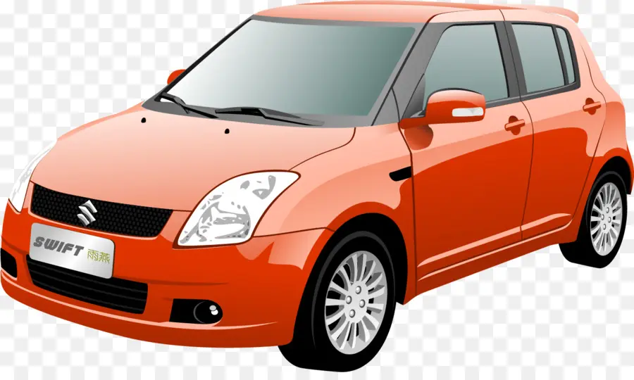 Voiture，Rouge PNG