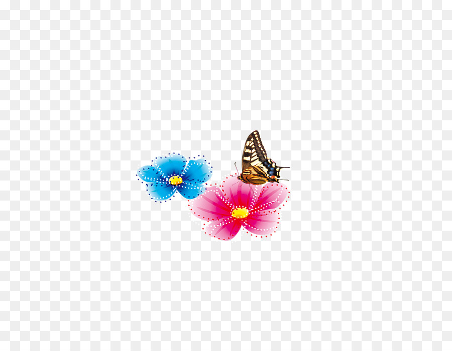 Papillon，Rose PNG