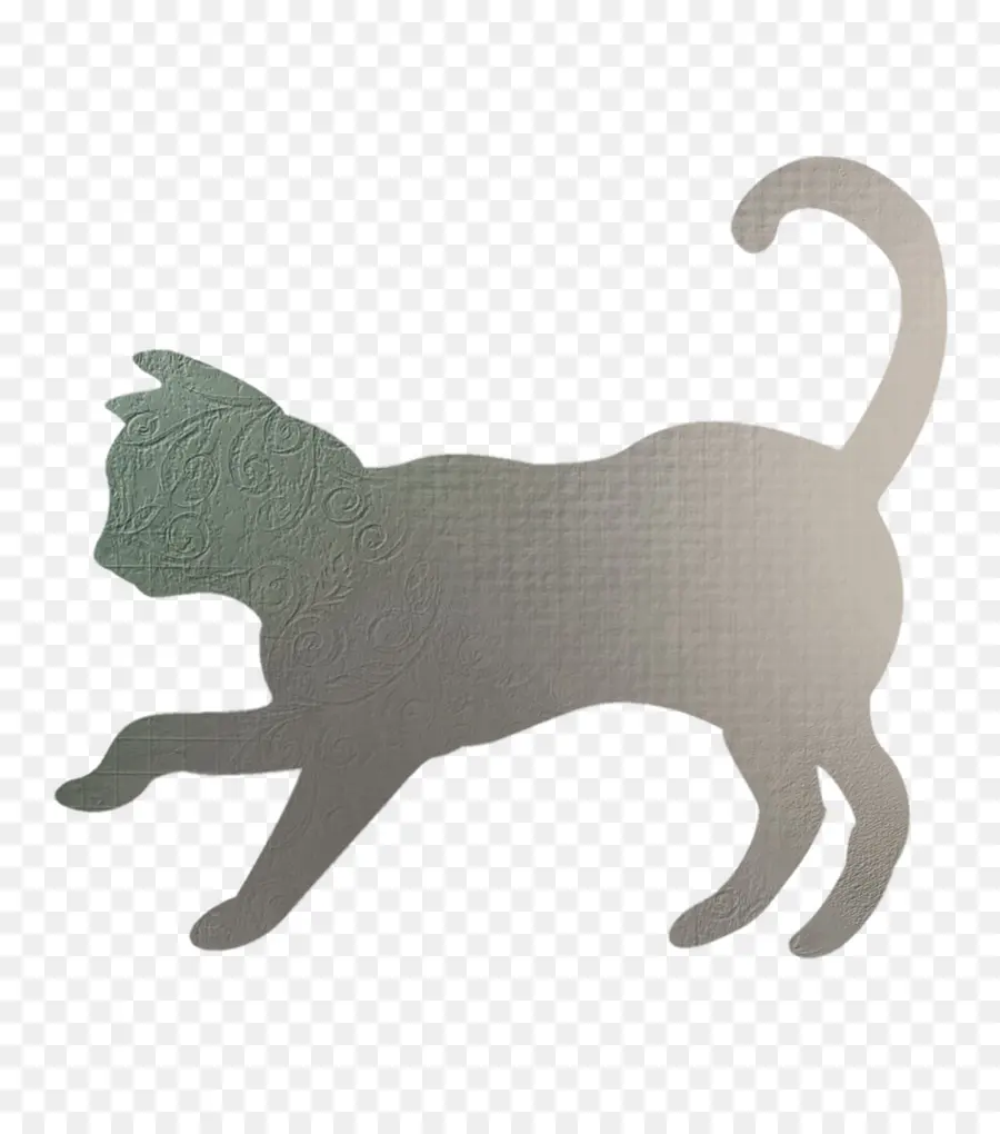 Silhouette De Chat，Chat PNG