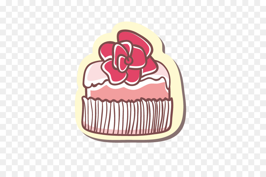 Cupcake，Crème PNG