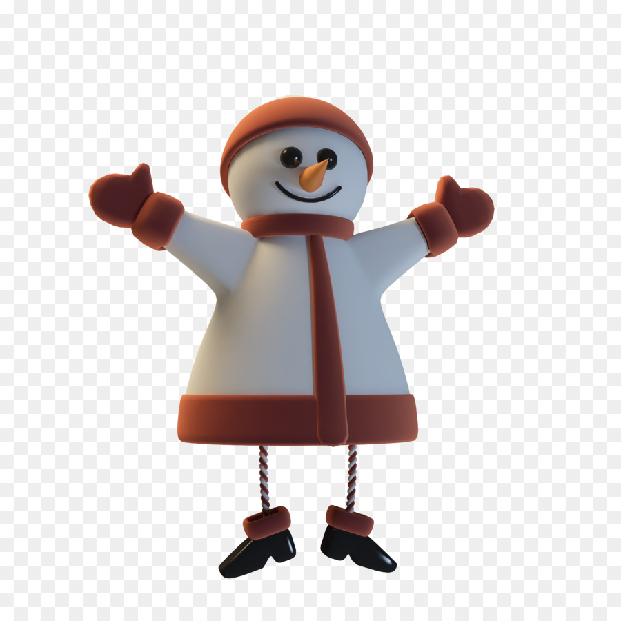 Dessin Animé，Bonhomme De Neige PNG