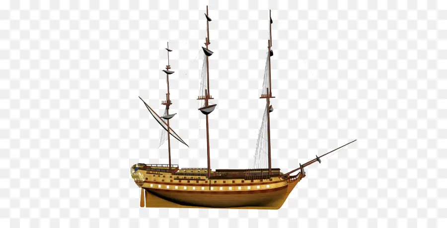 Maquette De Bateau，Autodesk 3ds Max PNG