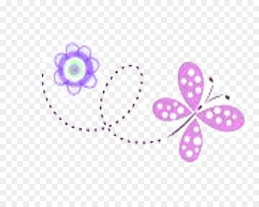 Papillon Et Fleur，Papillon PNG