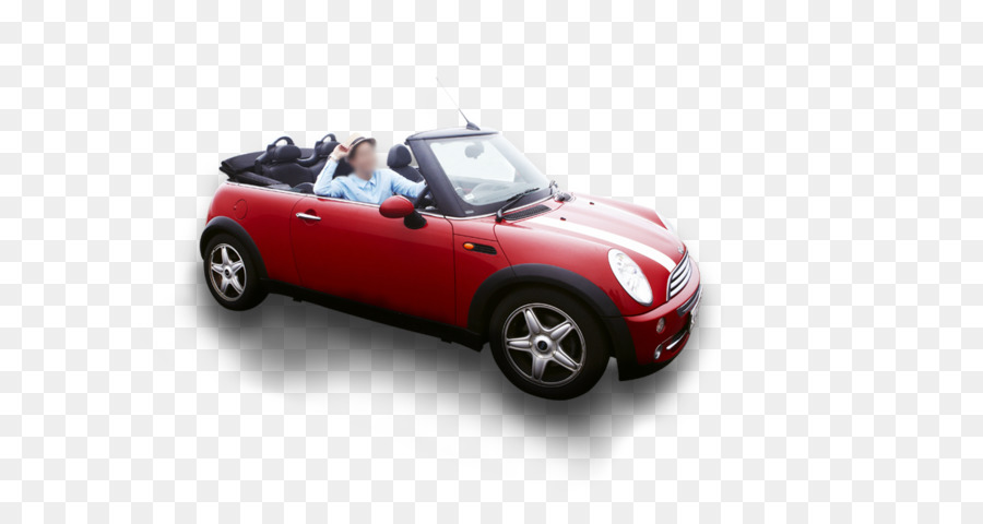 Cabriolet Rouge，Convertible PNG