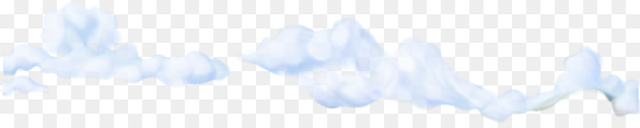 Nuages ​​bleus，Duveteux PNG