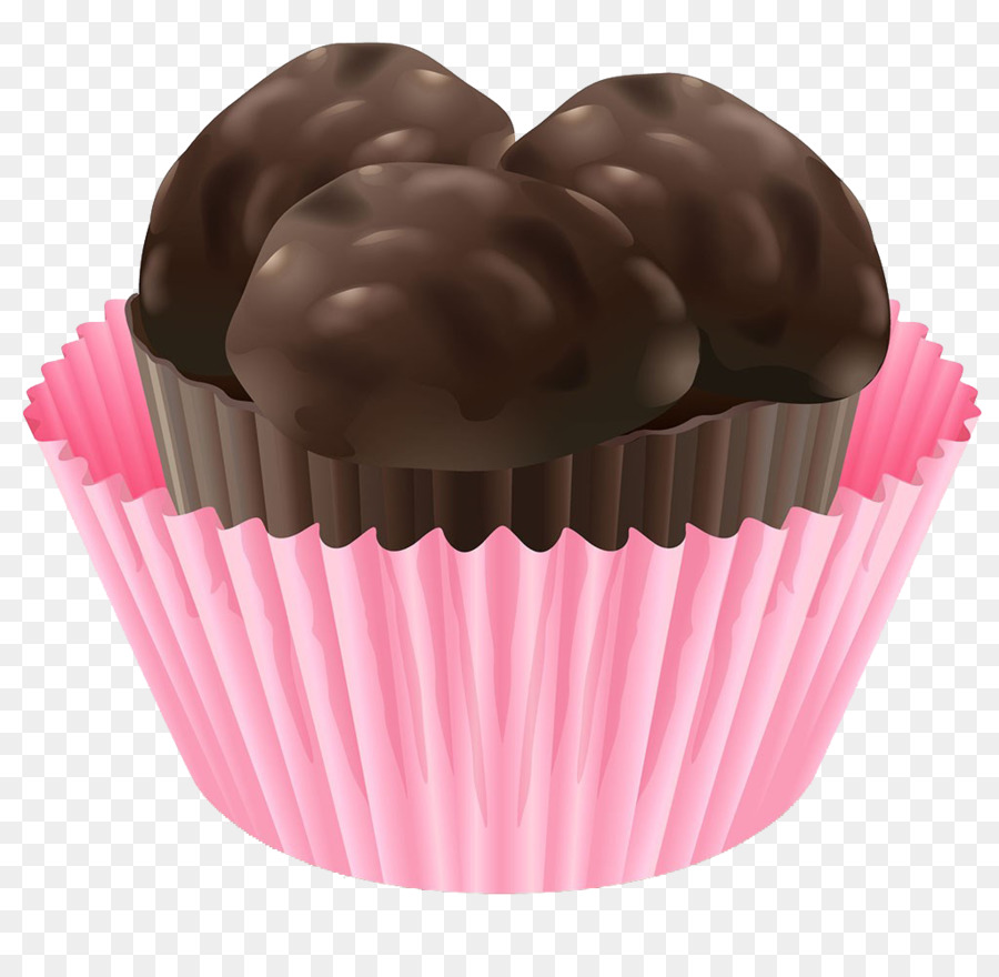 Petit Gâteau Au Chocolat，Emballage Rose PNG