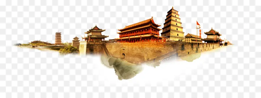 Architecture Chinoise Ancienne，Ancien PNG