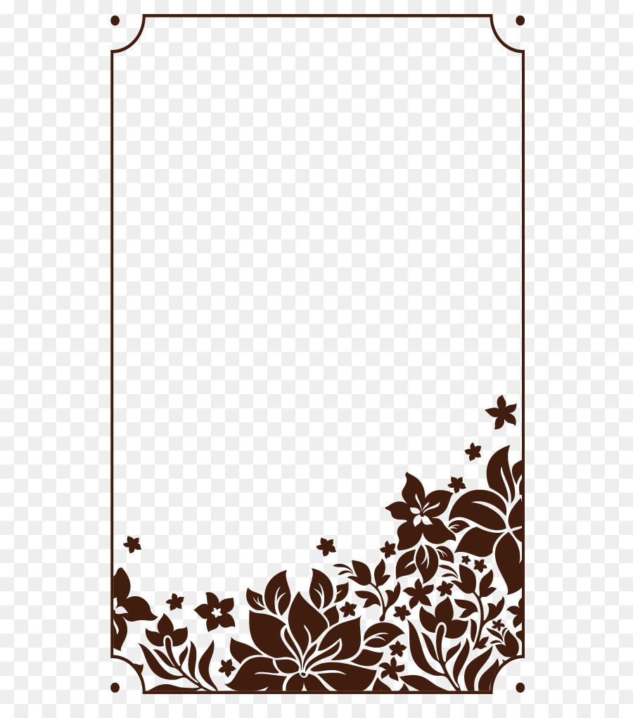 Cadre Floral，Frontière PNG