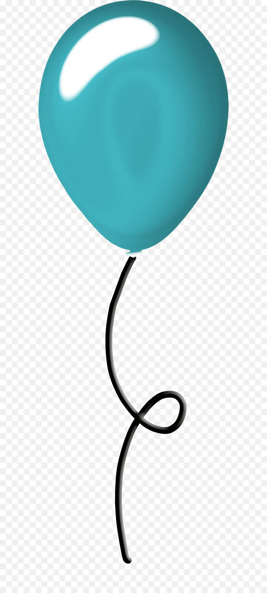 Ballon Bleu，Faire La Fête PNG