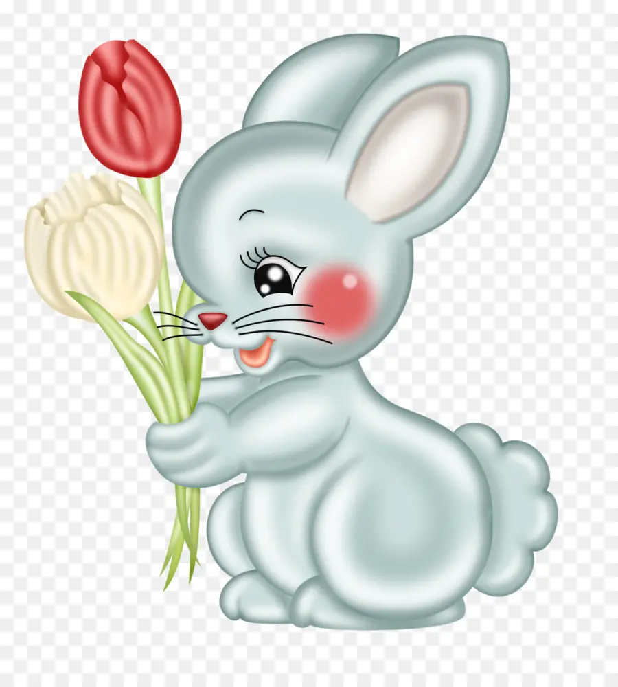 Lapin Mignon，Fleurs PNG