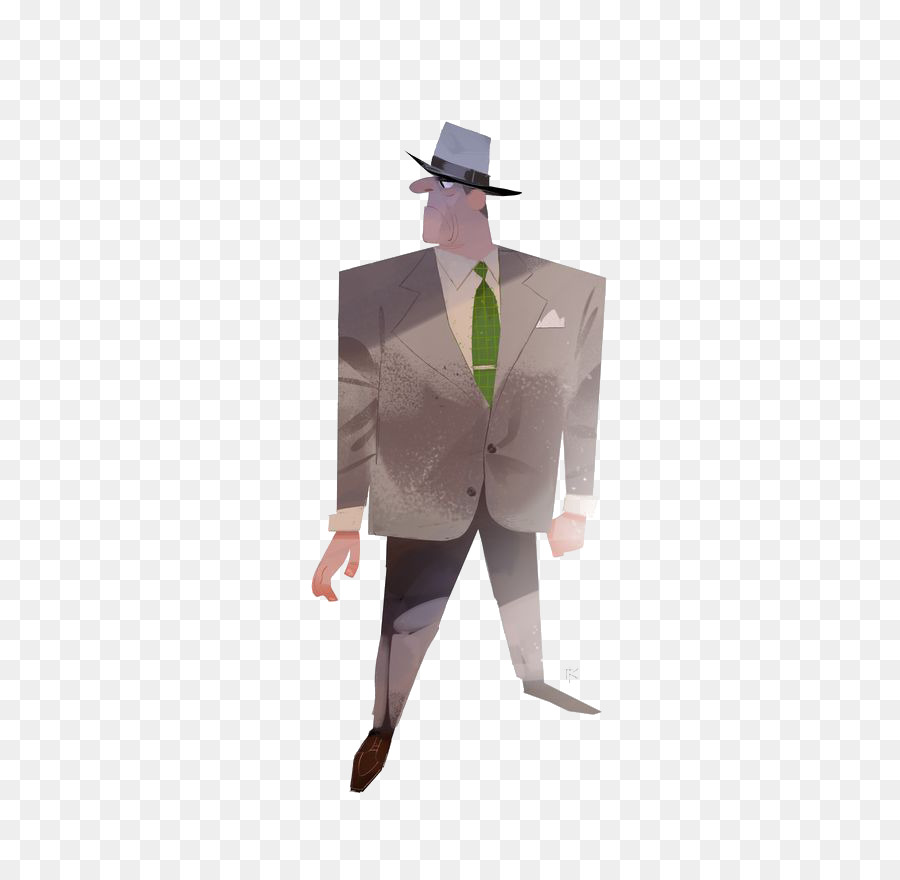 Homme En Costume，Chapeau PNG