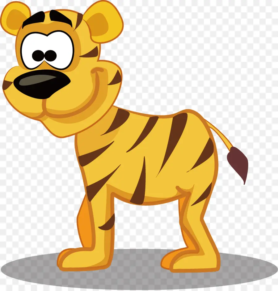 Tigre，Dessin Animé PNG