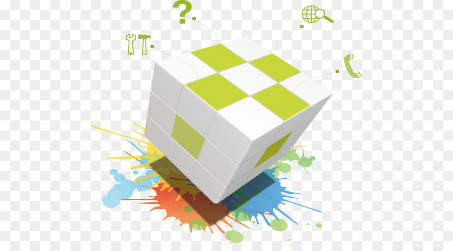 Rubik S Cube，Adobe Illustrator PNG