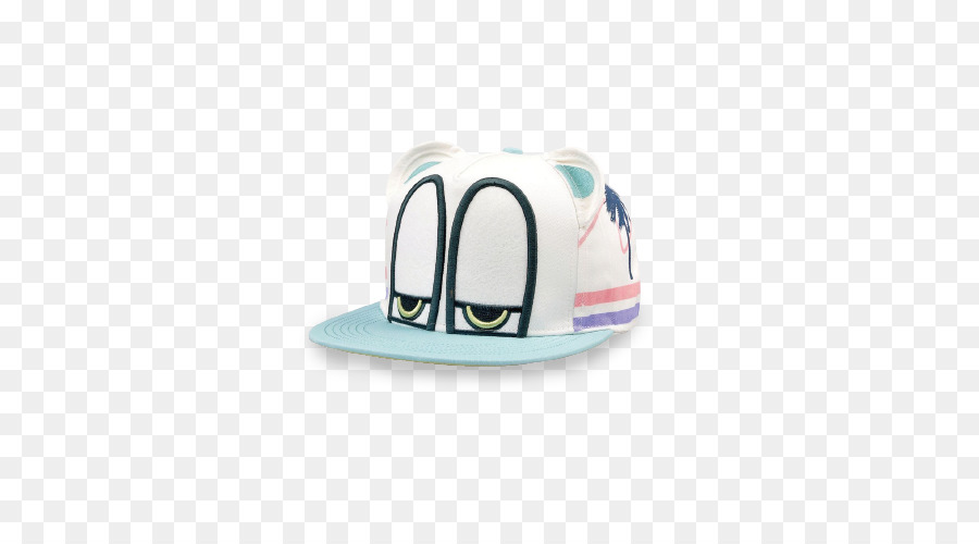 Casquette Blanche，Bord Bleu PNG