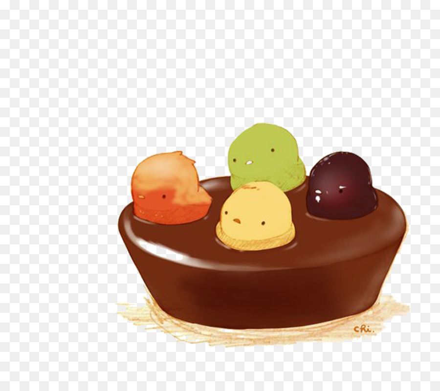 Truffe Au Chocolat，Pouding Au Chocolat PNG