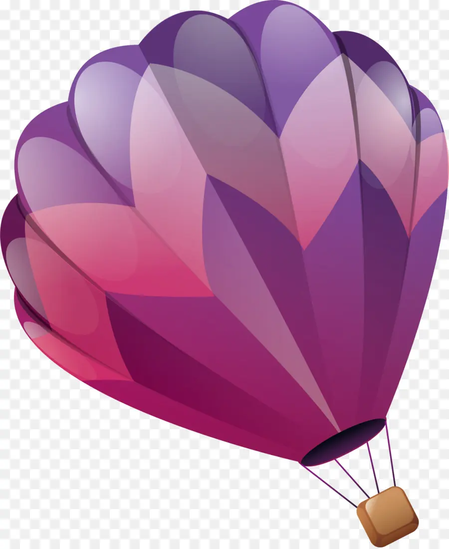 Montgolfière，Panier PNG