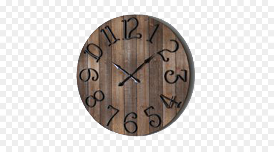 Horloge En Bois，Temps PNG