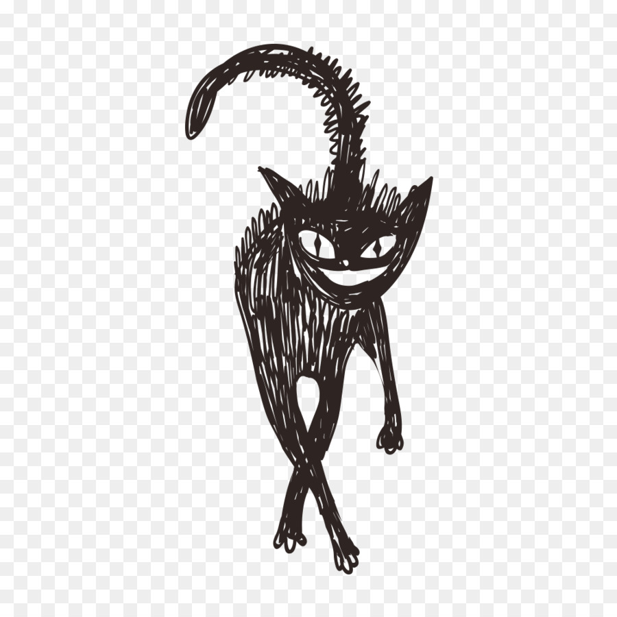 Chat Noir，Griffonnage PNG