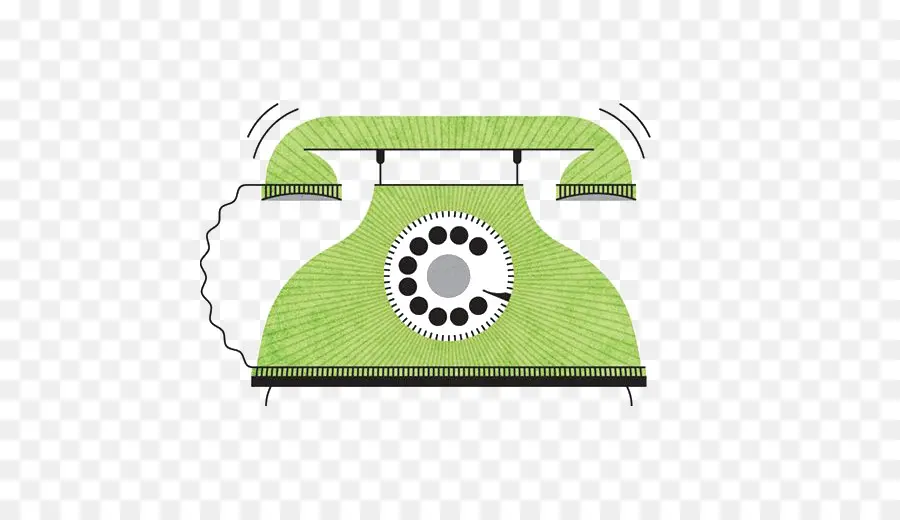 Téléphone à Cadran，Ancien PNG